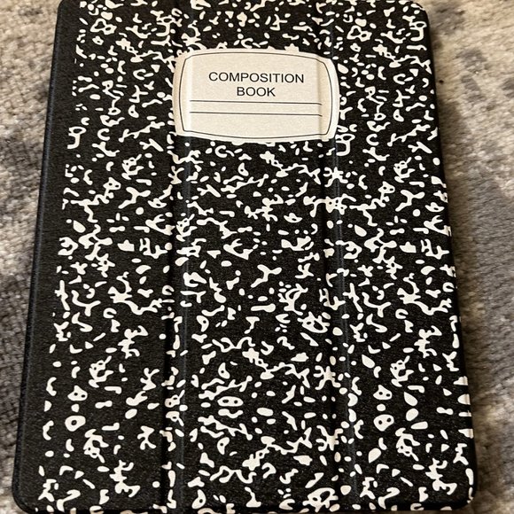 Composition Book Tablet Cover8th Generation/7th Generation iPad 10.2" - Picture 1 of 3